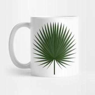 green palm leaf design Mug